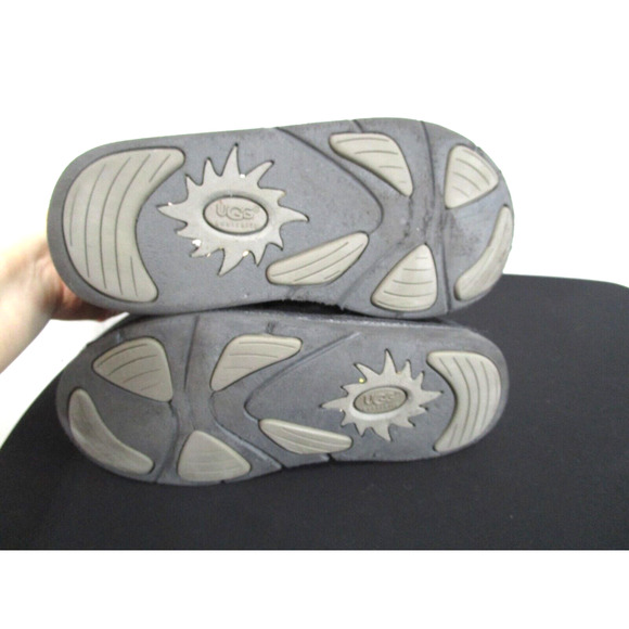 UGG Australia 5132 Cargo III Black Suede Sheepskin Lined Tall Boot Women Sz 6 - Picture 11 of 12